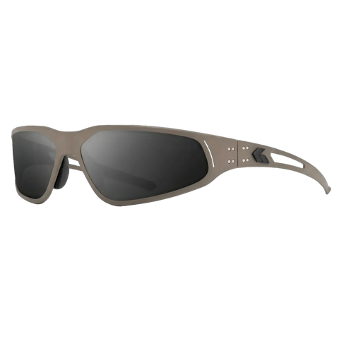 Ballistics / ANSI Z87.1+ MILSPEC Ballistic Smoke w/Anti-Fog / Tan w/Black Logo