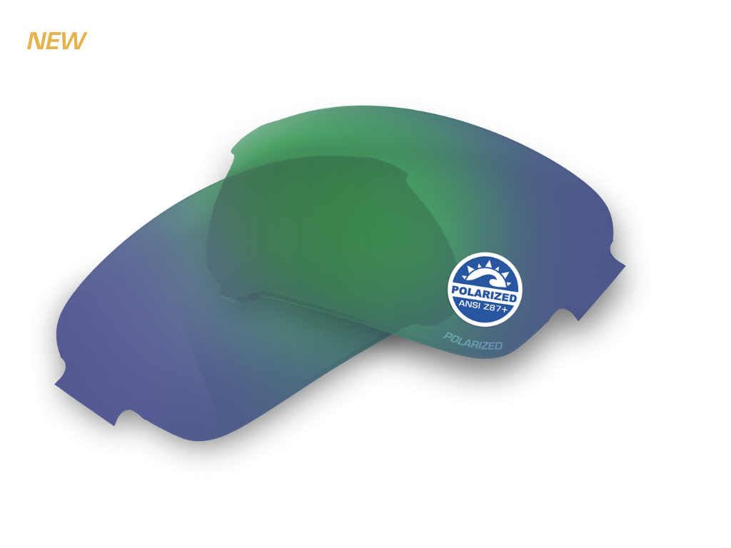 ESS ROLLBAR REPLACEMENT LENS POLARIZED MIRRORED GREEN