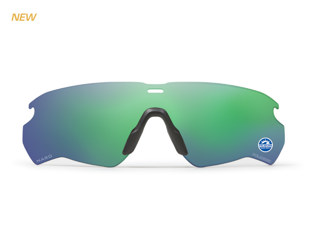 ESS CROSSBLADE NARO REPLACEMENT LENS POLARIZED MIRRORED GREEN