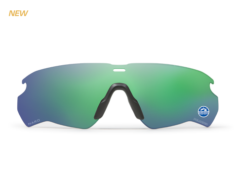 ESS CROSSBLADE NARO REPLACEMENT LENS POLARIZED MIRRORED GREEN