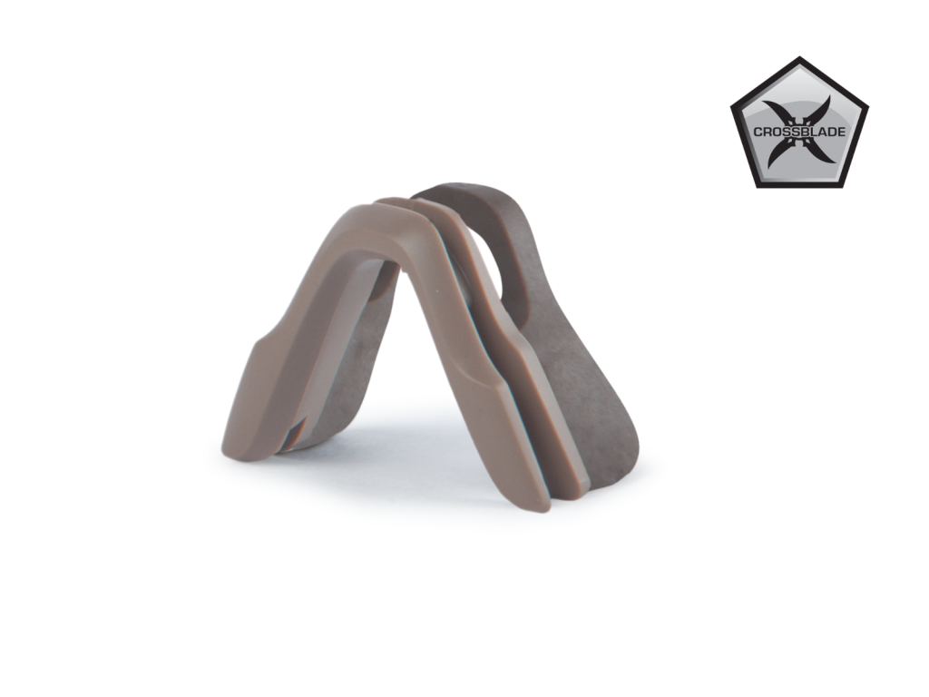 ESS CROSSBLADE NARO REPLACEMENT NOSEPIECE TERRAIN TAN