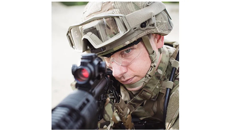 REVISION STINGERHAWK EYEWEAR DELUXE YELLOW KIT, REGULAR SIZE