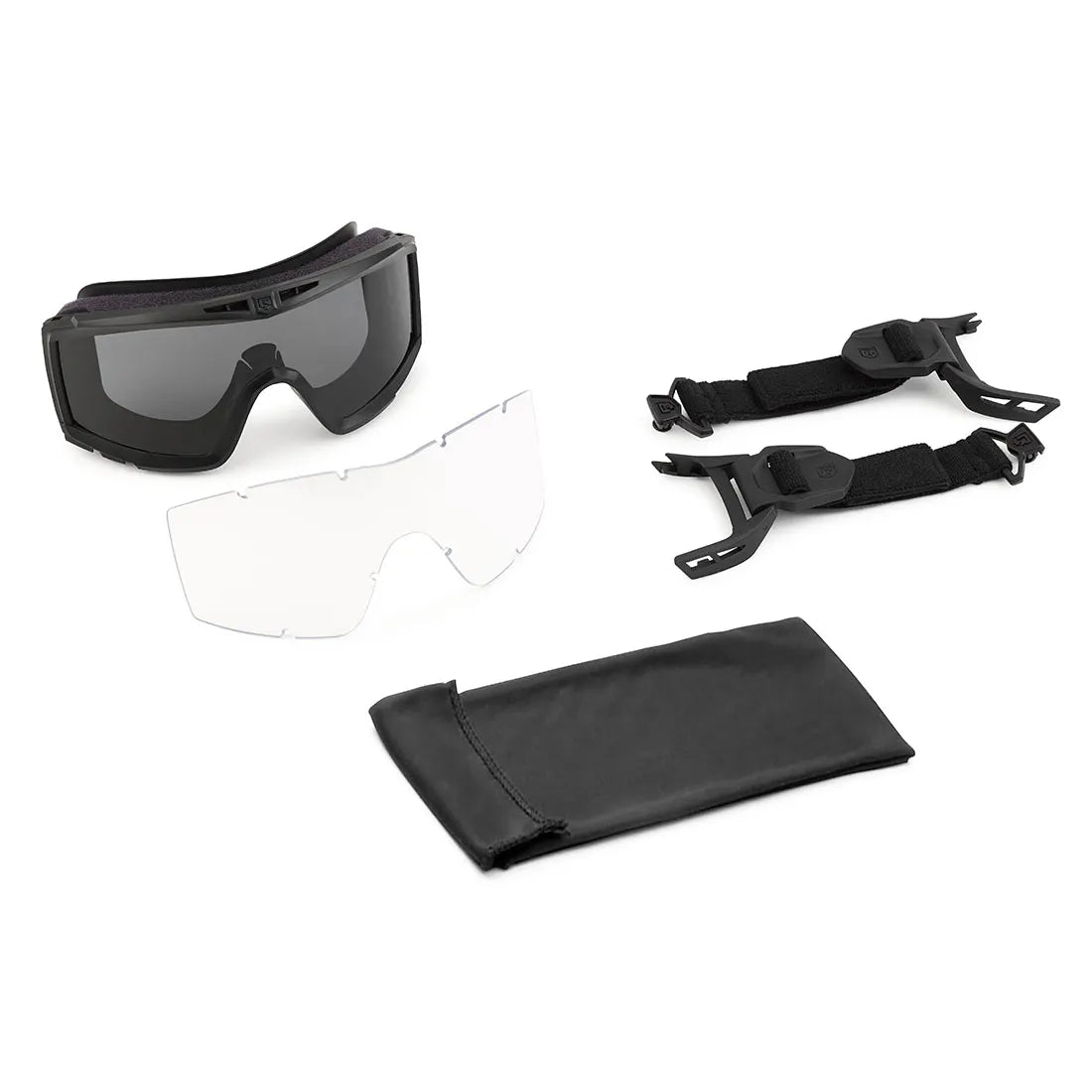 CARRIER LOCUST GOGGLE SYSTEM ESSENTIAL KIT WITH PULL-TO-TIGHTEN SWIVEL – GovEyewear