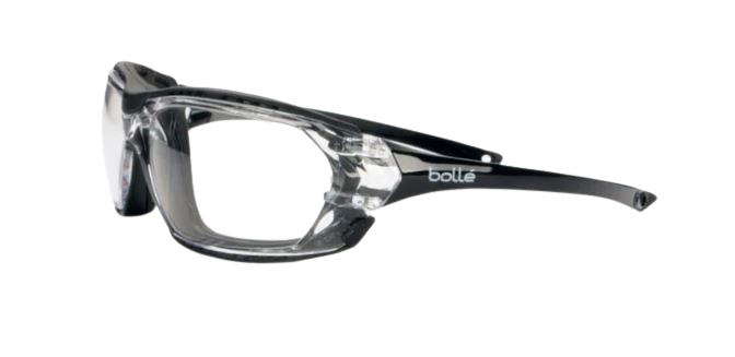 BOLLE PRISM SAFETY SPECTACLES PC CLEAR ASAF PC RIMLESS - PACK OF 10
