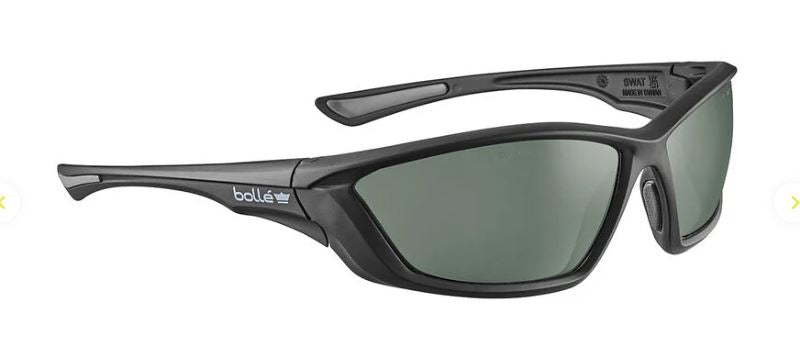 BOLLE SWAT TACTICAL SPECTACLES PC SMOKE ASAF NYLON FULL FRAME – GovEyewear