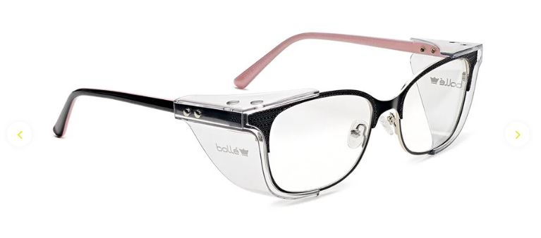 BOLLE B714 SMALL - STAINLESS STEEL - BLACK PINK - 54/17-140