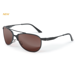ESS inVINCEible AVIATOR BLACK SUBDUED W/ MIRRORED WHISKEY