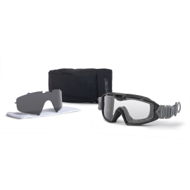 ESS INFLUX PIVOT BLACK W/ CLEAR AND SMOKE GRAY