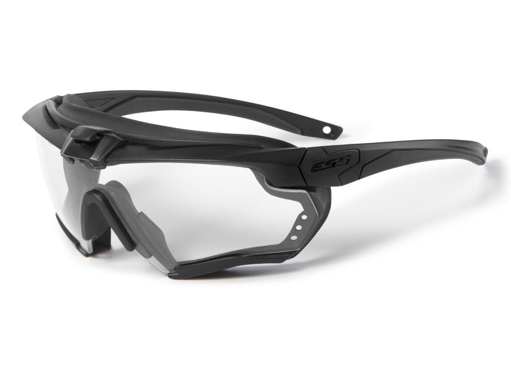 ESS CROSSBOW RESPONSE BLACK W/ CLEAR AND GASKET PPE