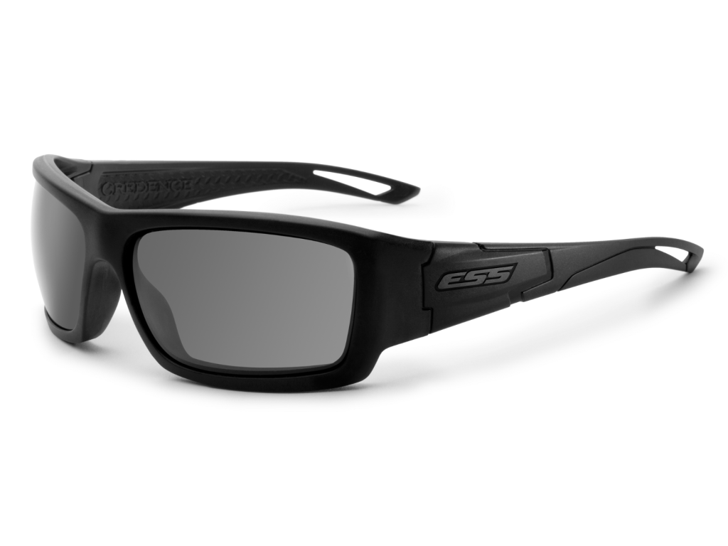 ESS CREDENCE BLACK SUBDUED LOGO W/ SMOKE GRAY