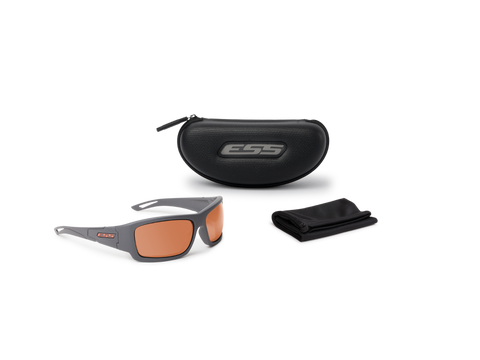 ESS CREDENCE GRAY W/ MIRRORED COPPER