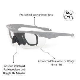ESS CROSSBLADE NARO ONE BLACK W/ SMOKE GRAY