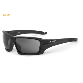 ESS ROLLBAR NARO BLACK W/ CLEAR AND SMOKE GRAY SILVER LOGO