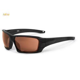 ESS ROLLBAR NARO BLACK W/ CLEAR, SMOKE GRAY, MIRRORED COPPER TACTICAL SUBDUED LOGO