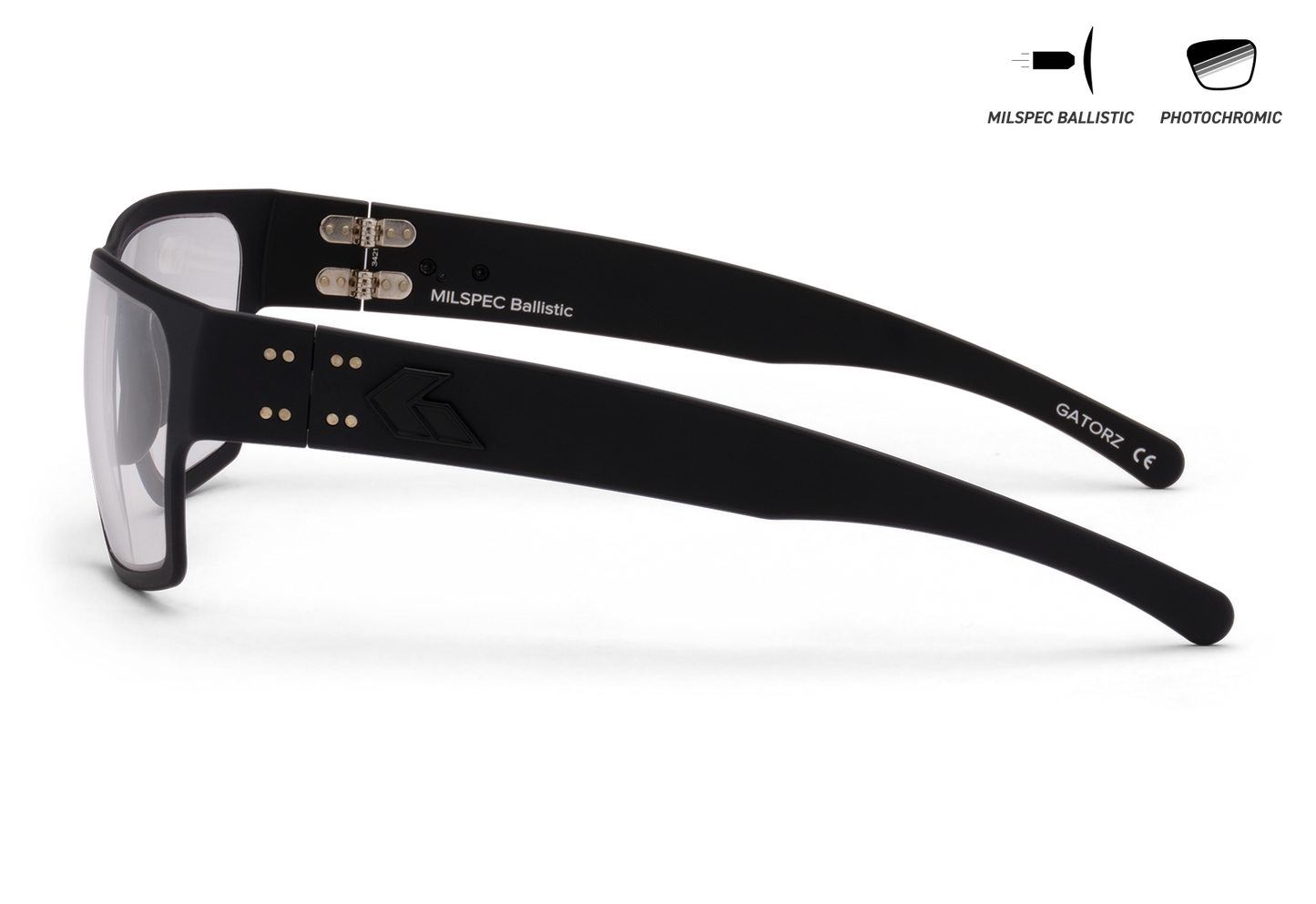GATORZ Delta MILSPEC InfernoPhotochromic BlackCerakote BlackLogo-3