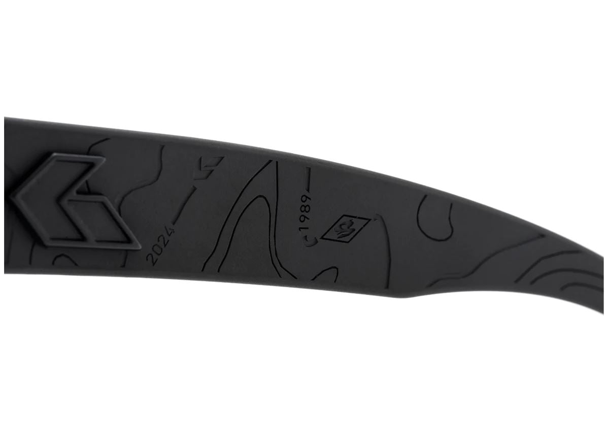 DELTA 35TH ANNIVERSARY - BLACK TOPO / BLACK LOGO - SMOKE OPZ POLARIZED