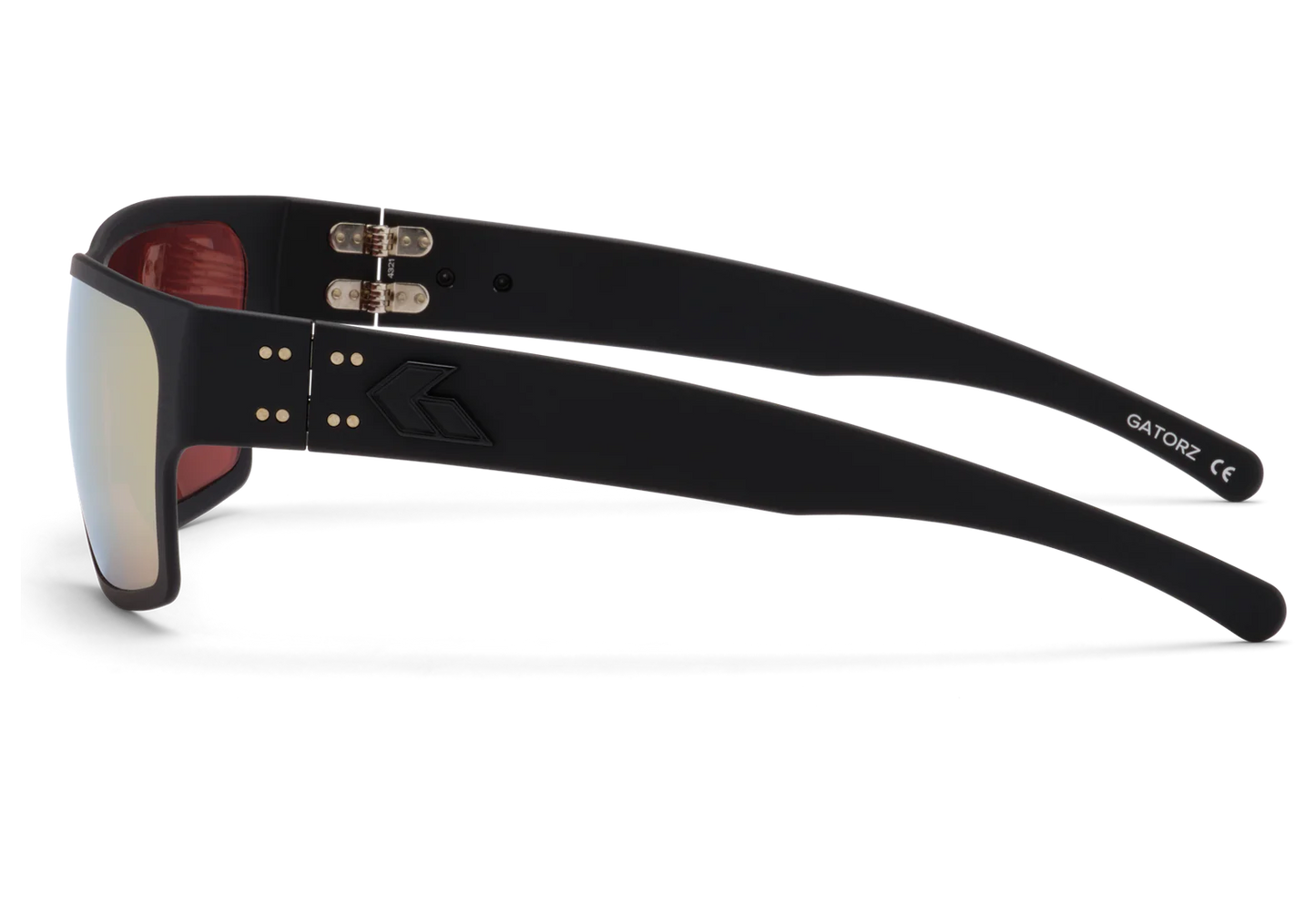 DELTA - BLACK / BLACK LOGO - ROSE OPZ POLARIZED W/ GOLD MIROR