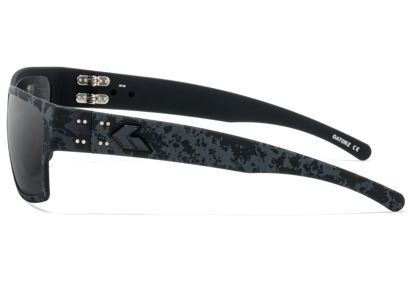 DELTA - STEALTH GRAFFITI / BLACK LOGO - DIGITALLY OPTIMIZED POLARIZED SMOKE