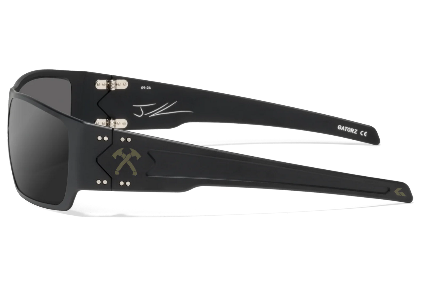 JACK CARR SPECTER - BLACK - DIGITALLY OPTIMIZED POLARIZED SMOKE