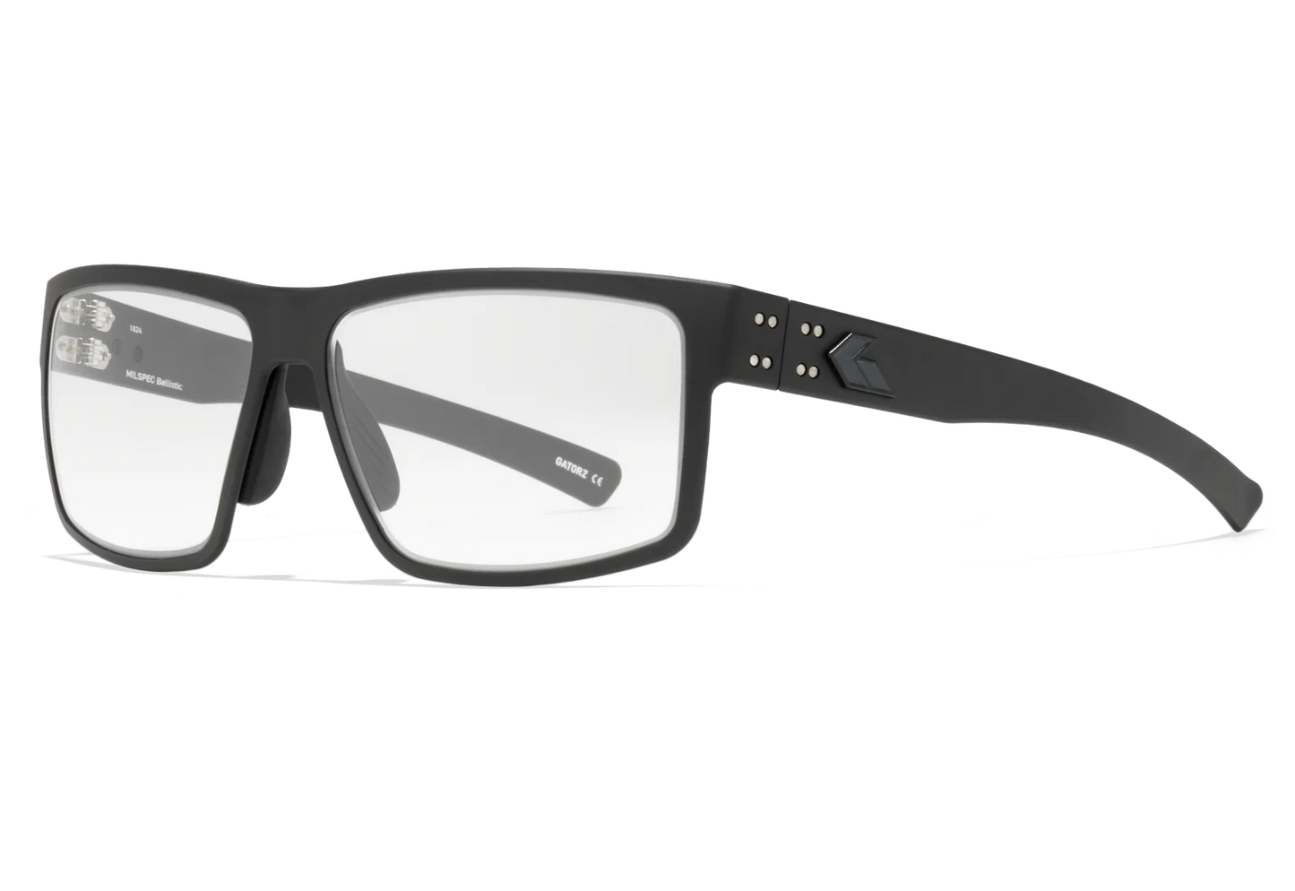 MILSPEC BALLISTICS RIG - BLACK / BLACK LOGO - PHOTOCHROMIC W/ ANTI-FOG