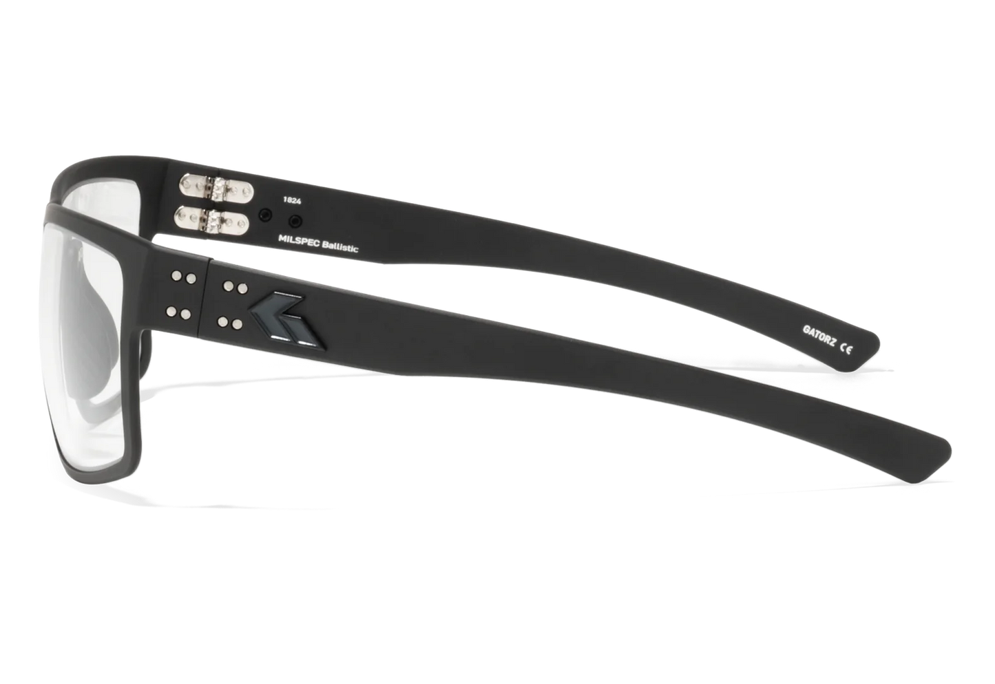 MILSPEC BALLISTICS RIG - BLACK / BLACK LOGO - PHOTOCHROMIC W/ ANTI-FOG