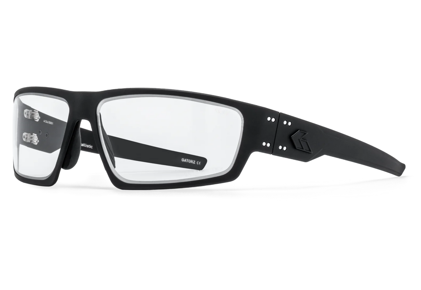 MILSPEC BALLISTIC ANSI Z87.1 WARHAWK - BLACK / BLACK LOGO - INFERNO / ANTI-FOG