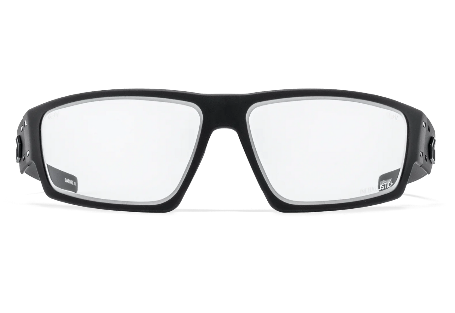 MILSPEC BALLISTIC ANSI Z87.1 WARHAWK - BLACK / BLACK LOGO - INFERNO / ANTI-FOG