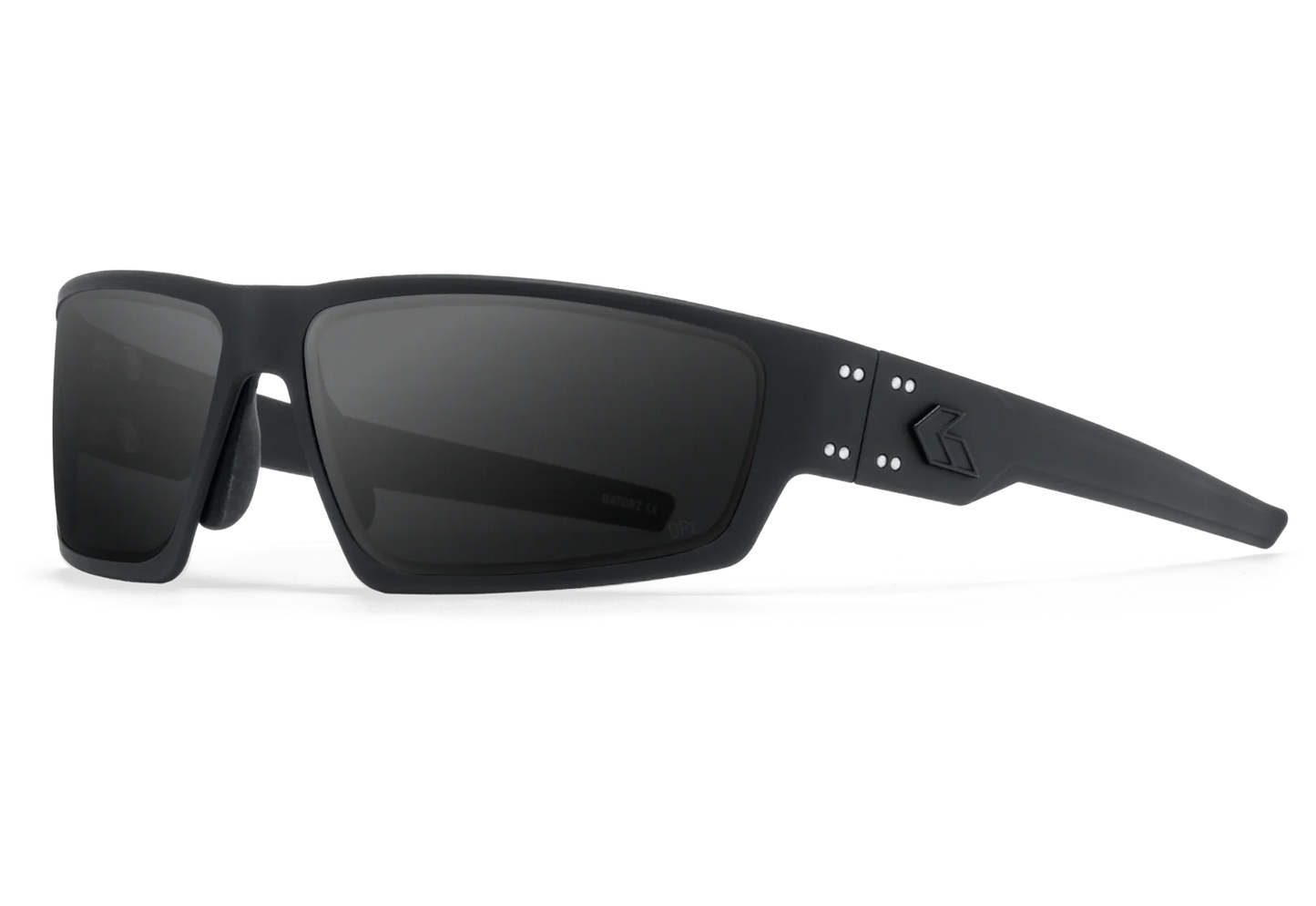 WARHAWK - BLACK / MATTE BLACK LOGO - OPZ SMOKE LENS