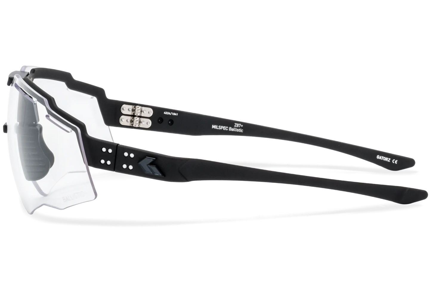 MILSPEC BLASTSHIELD B2 - BLACK / ANSI Z87+ SMOKE & CLEAR BUNDLE