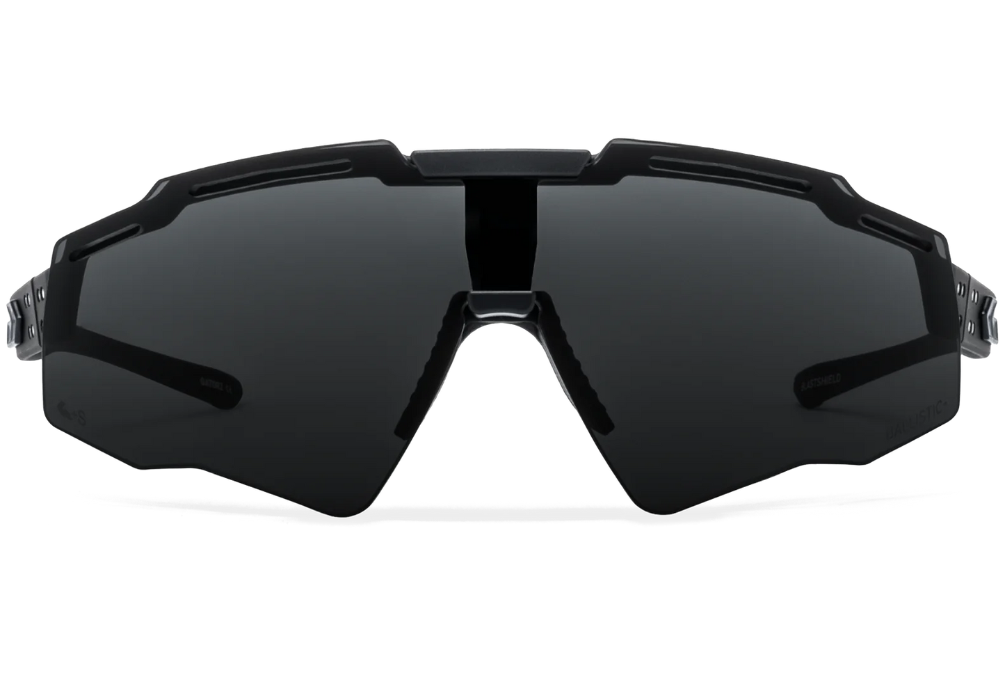 MILSPEC BLASTSHIELD B2 - BLACK / ANSI Z87+ SMOKE