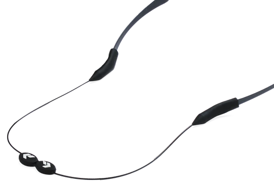 BLACK GATORZ STAINLESS STEEL SUNGLASS CORD