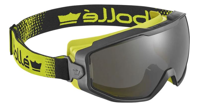 BOLLE SPECTRUM SAFETY GOGGLE PC SMOKE PLATINUM TOP BOTTOM INDIRECT VENTED - PACK OF 5