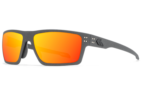 OPZ Polarized / Graphite w/Black Logo / Rose Optimized Polarized (OPz) w/ Sunburst Mirror