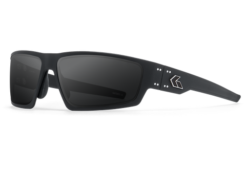 Non-Polarized / Smoke / Black w/Silver Logo