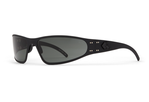 Ballistics / ANSI Z87.1+ MILSPEC Ballistic Smoke w/Anti-Fog / Black w/Black Logo