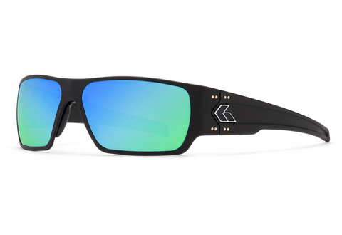 POLARIZED / Green Mirror Polarized / Black w/Silver Logo