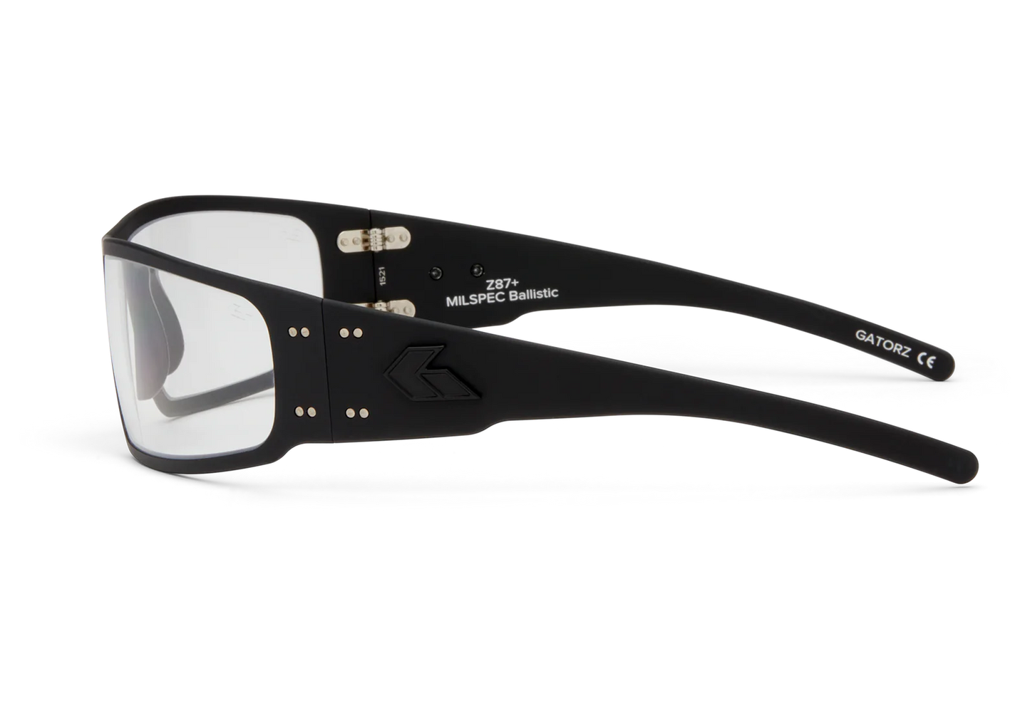 MILSPEC BALLISTIC Z87.1 MAGNUM - BLACKOUT - CLEAR / ANTI-FOG