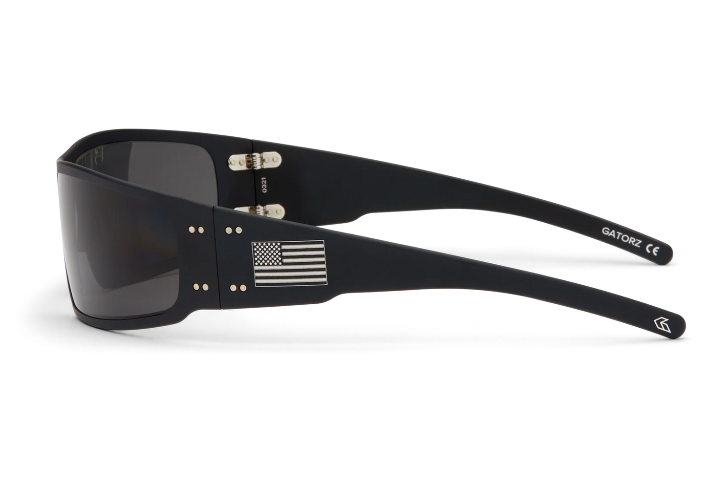 MAGNUM - BLACK / AMERICAN FLAG - SMOKE POLARIZED