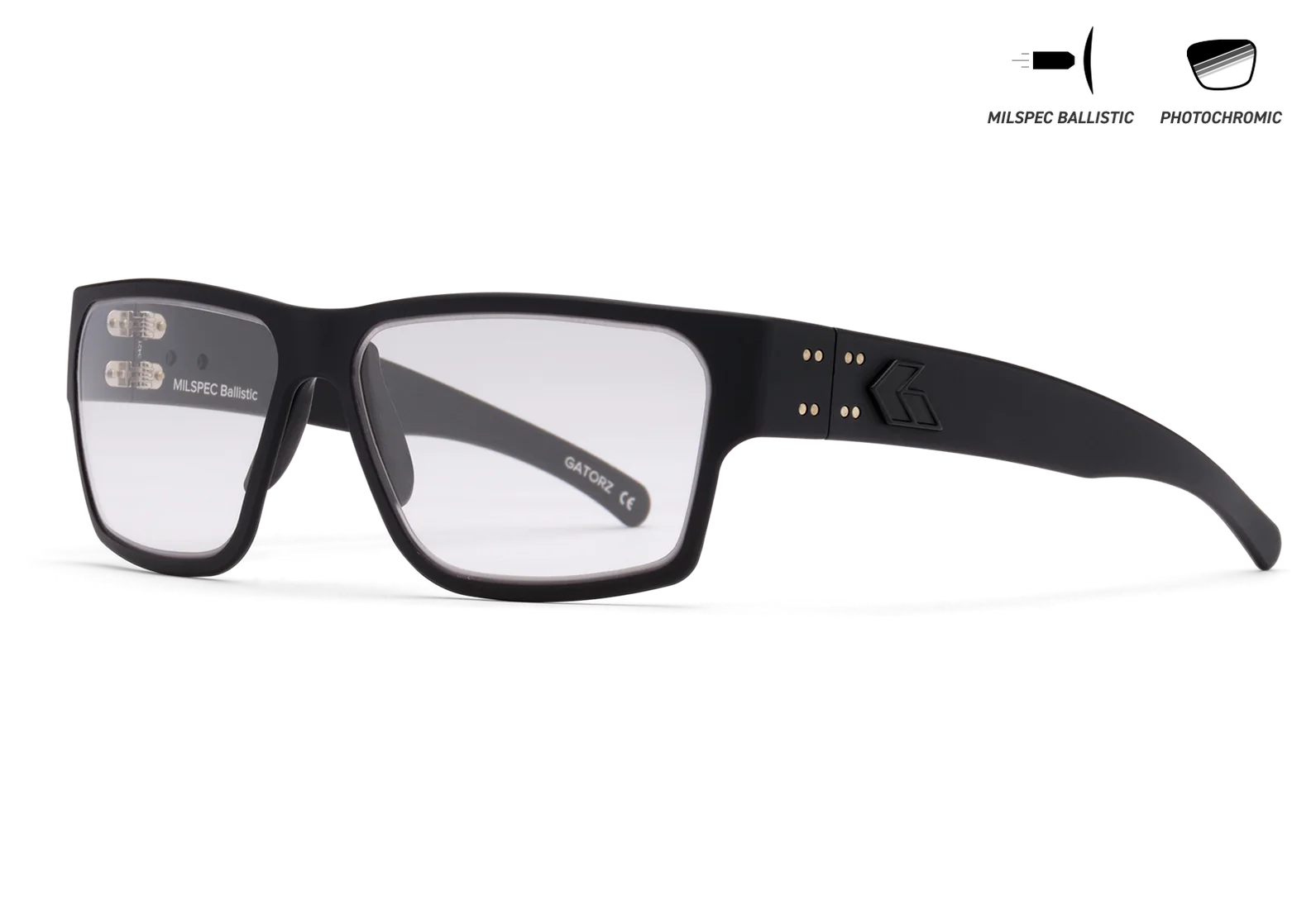 MILSPEC BALLISTIC Z87.1 DELTA BLACKOUT PHOTOCHROMIC ANTI FOG