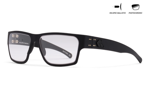 MILSPEC BALLISTIC Z87.1 DELTA - BLACKOUT - PHOTOCHROMIC / ANTI-FOG