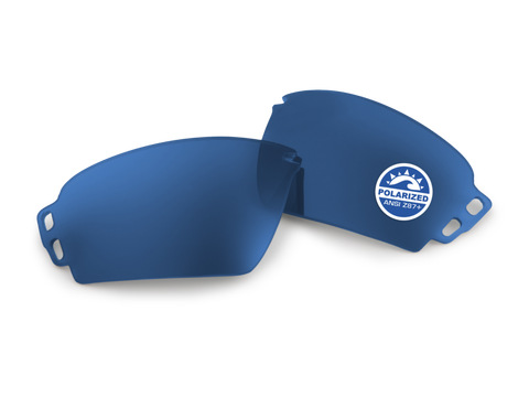 ESS CROWBAR REPLACEMENT LENS POLARIZED MIRRORED BLUE