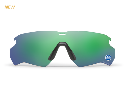 ESS CROSSBLADE REPLACEMENT LENS POLARIZED MIRRORED GREEN