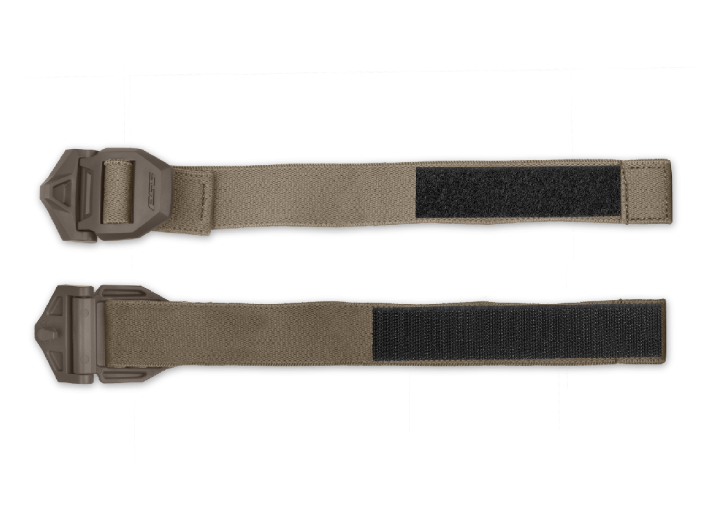 ESS INFLUX AND JUMPMASTER VELCRO SPLIT STRAP TERRAIN TAN W/ SPEEDCLIPS