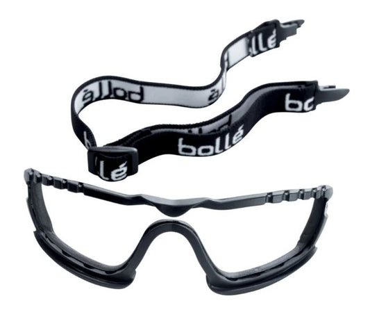 BOLLE COBRA SAFETY SPARE PARTS CLEAR EVA POLYESTER BLACK - PACK OF 20