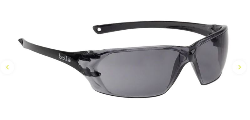 BOLLE PRISM SAFETY SPECTACLES PC SMOKE ASAF PC RIMLESS - PACK OF 10