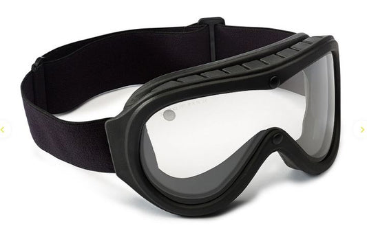 BOLLE CHRONOSOFT SAFETY GOGGLE SAFETY PC CLEAR ASAF SEALED TPE SEALED BLACK - PACK OF 8