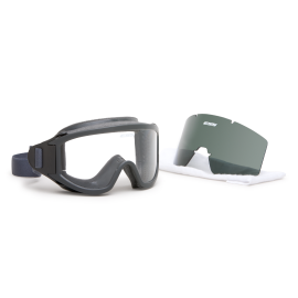 ESS FLIGHT DECK RETAIL BLACK W/ CLEAR AND SMOKE GRAY
