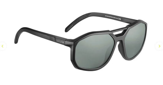 BOLLE ALTUS SUNGLASSES BLACK BIO-BASED PA FRAME FLASH POLARIZED PC LENS AS/AF COATING
