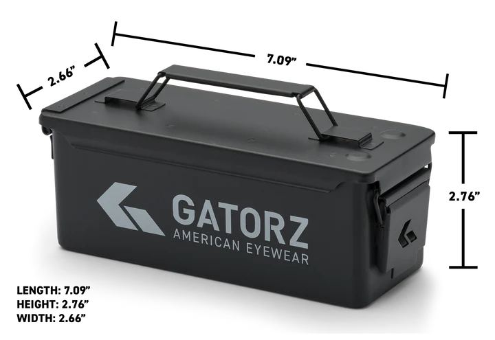 GATORZ AMMO CAN REPLICA SUNGLASS CASE