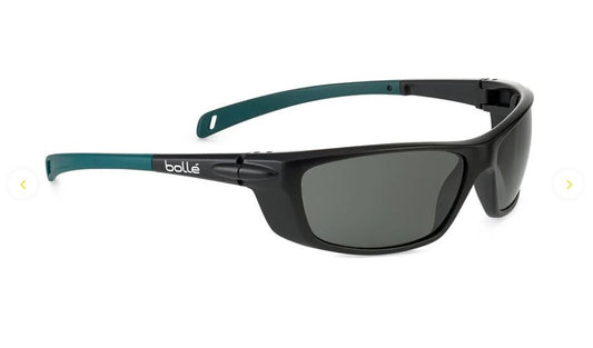 BOLLE BAXTER SAFETY SPECTACLES PC POLARIZED SMOKE AS PC FULL FRAME